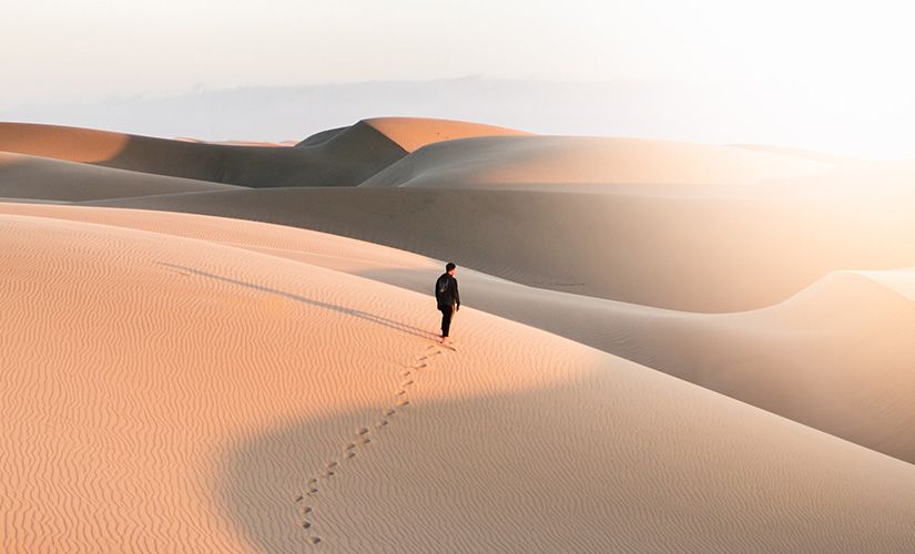 Viaja con Jesús en el desierto
